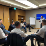 Paul Hatcher facilitating a leadership development workshop